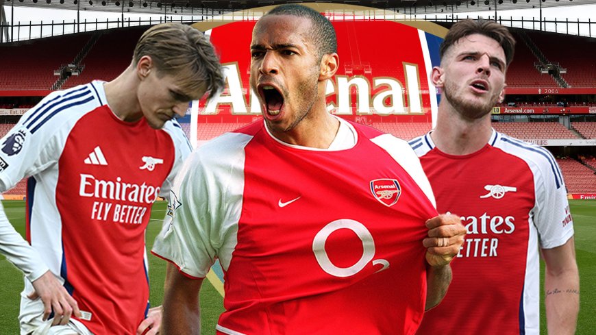 Thierry Henry wouldn’t score in this Arsenal team – Martin Odegaard and Declan Rice must do more