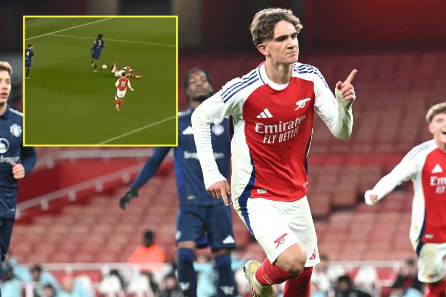 Max Dowman leaves rival fans jealous as he steals show in Arsenal’s FA Youth Cup defeat to Manchester United