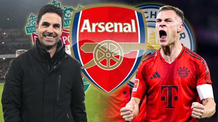 Arsenal hold talks with Joshua Kimmich as Mikel Arteta looks to beat Premier League rivals to free transfer