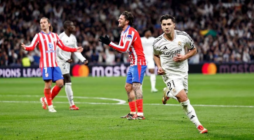 Real Madrid secure narrow Champions League advantage against Atletico Madrid