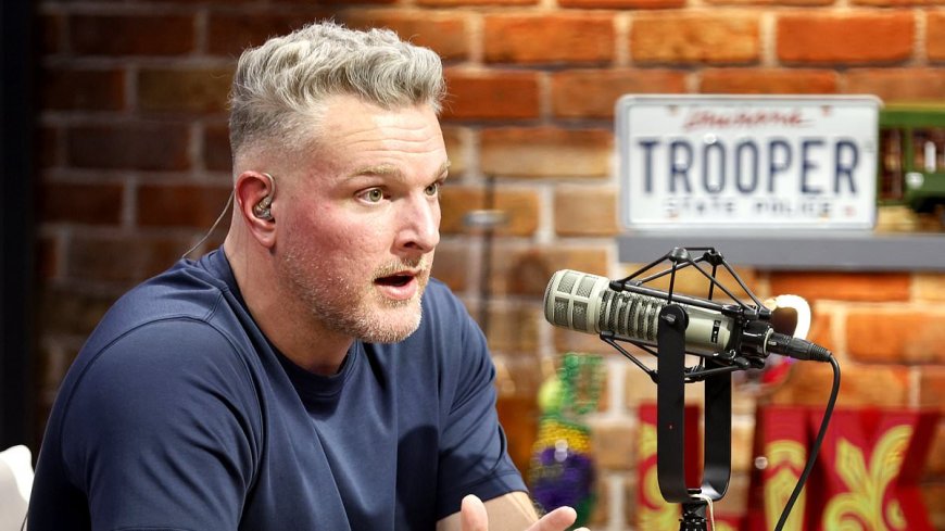 Pat McAfee reveals surprise reason he's backing out of doing his ESPN show from April's NFL Draft