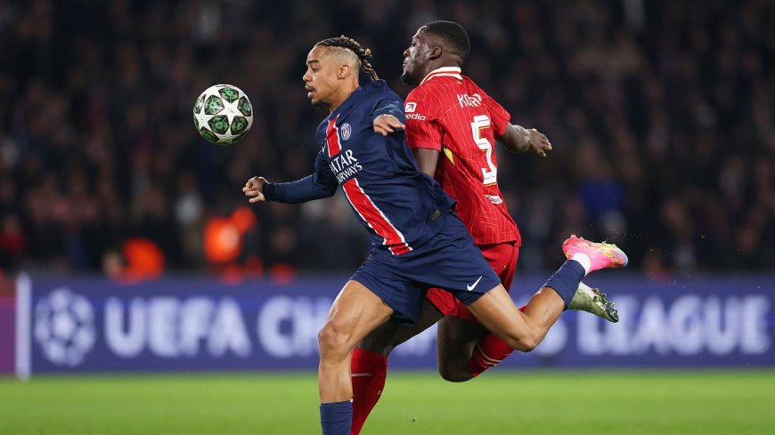 Ibrahima Konate was lucky to remain on the pitch after a clumsy challenge against PSG – but the imperious Liverpool star made the most of his massive let-off, writes LEWIS STEELE