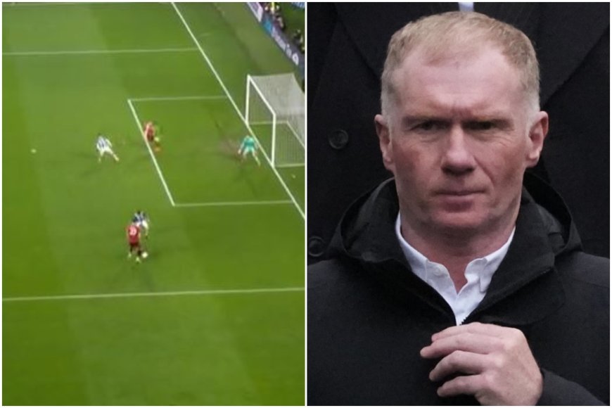 “Criminal” – Paul Scholes slams Man United star’s basic error that cost them a goal vs Real Sociedad