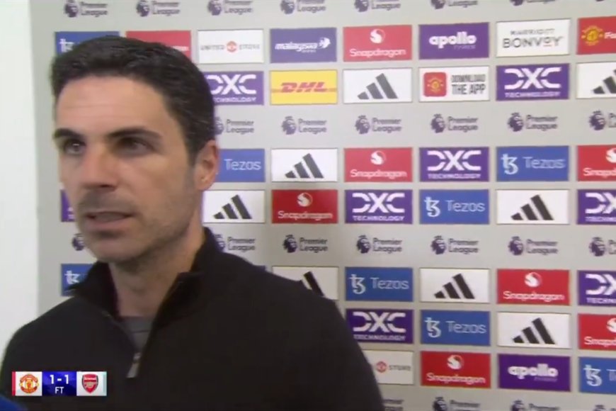 Mikel Arteta walks out of interview as Arsenal boss refuses to answer question in awkward moment