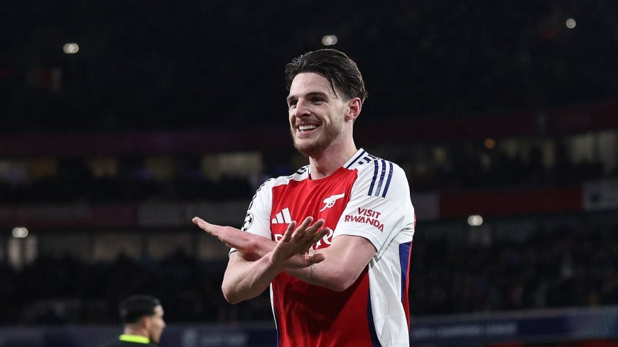 Arsenal 2-2 PSV (9-3 agg): Gunners enjoy serene passage into the Champions League quarter-final as goals from Oleksandr Zinchenko and Declan Rice set up Madrid clash