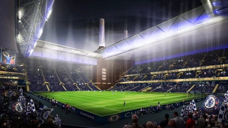 Liverpool and Everton's 'Siamese-style' ground, Chelsea's bid to reignite Battersea and Barca's Mediterranean marvel: Crazy stadiums that were NEVER built, as Man United unveil new £2bn 'umbrella' plans