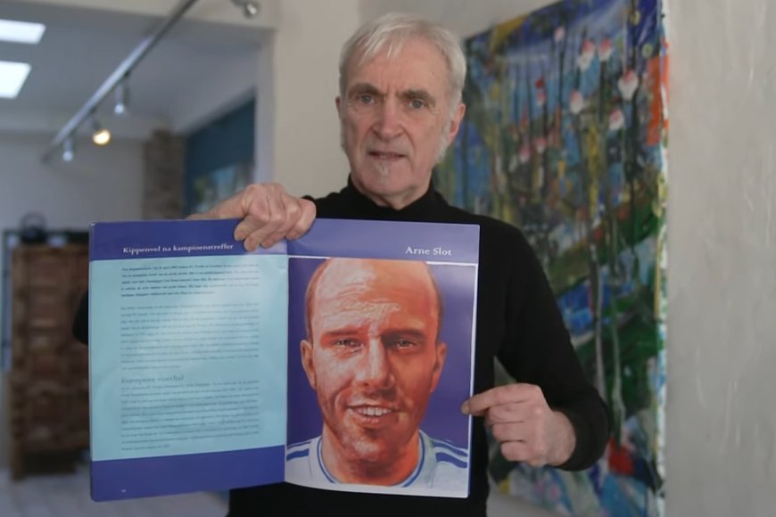 Arne Slot paid £2000 to have his portrait replaced, but teammate accused of have ‘s*** in his eyes’ for stroke victim joke