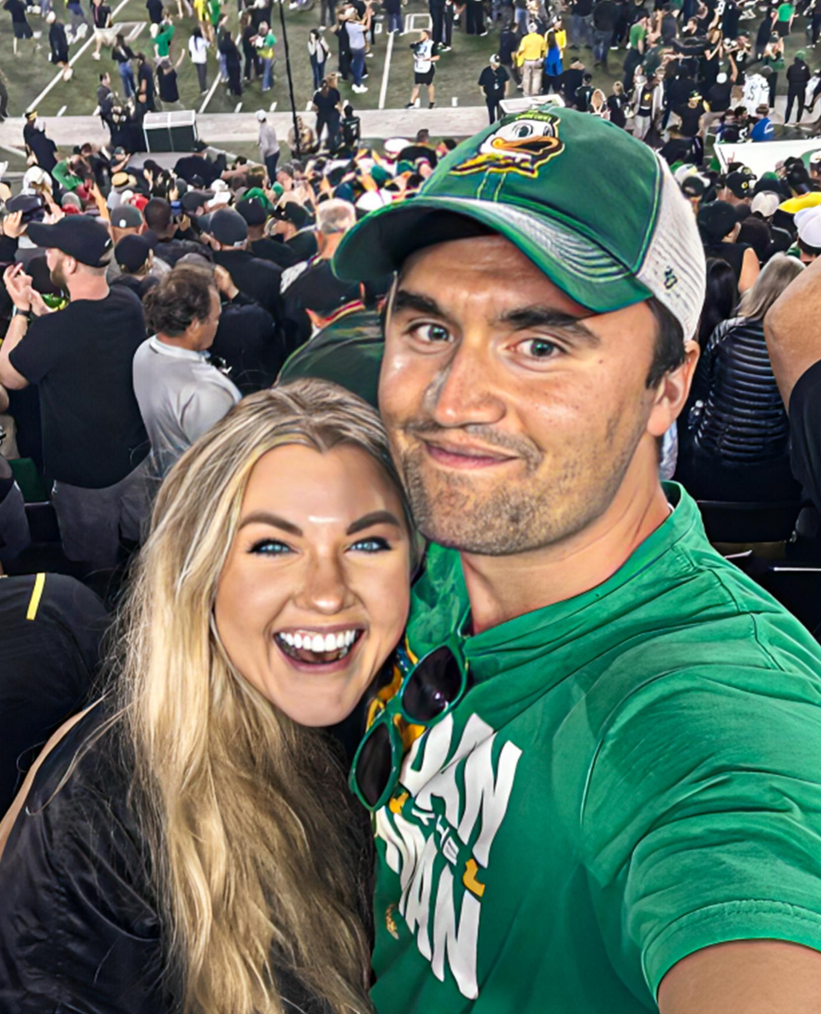 Charlie Kirk and his wife