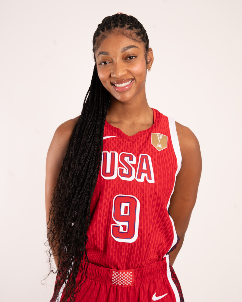 Angel Reese, Team USA. 