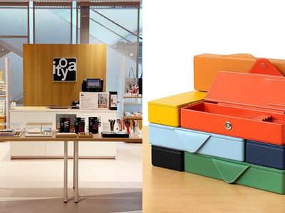 文具控錢包危險了！「銀座伊東屋」快閃台北　牛皮鉛筆盒首登台販售