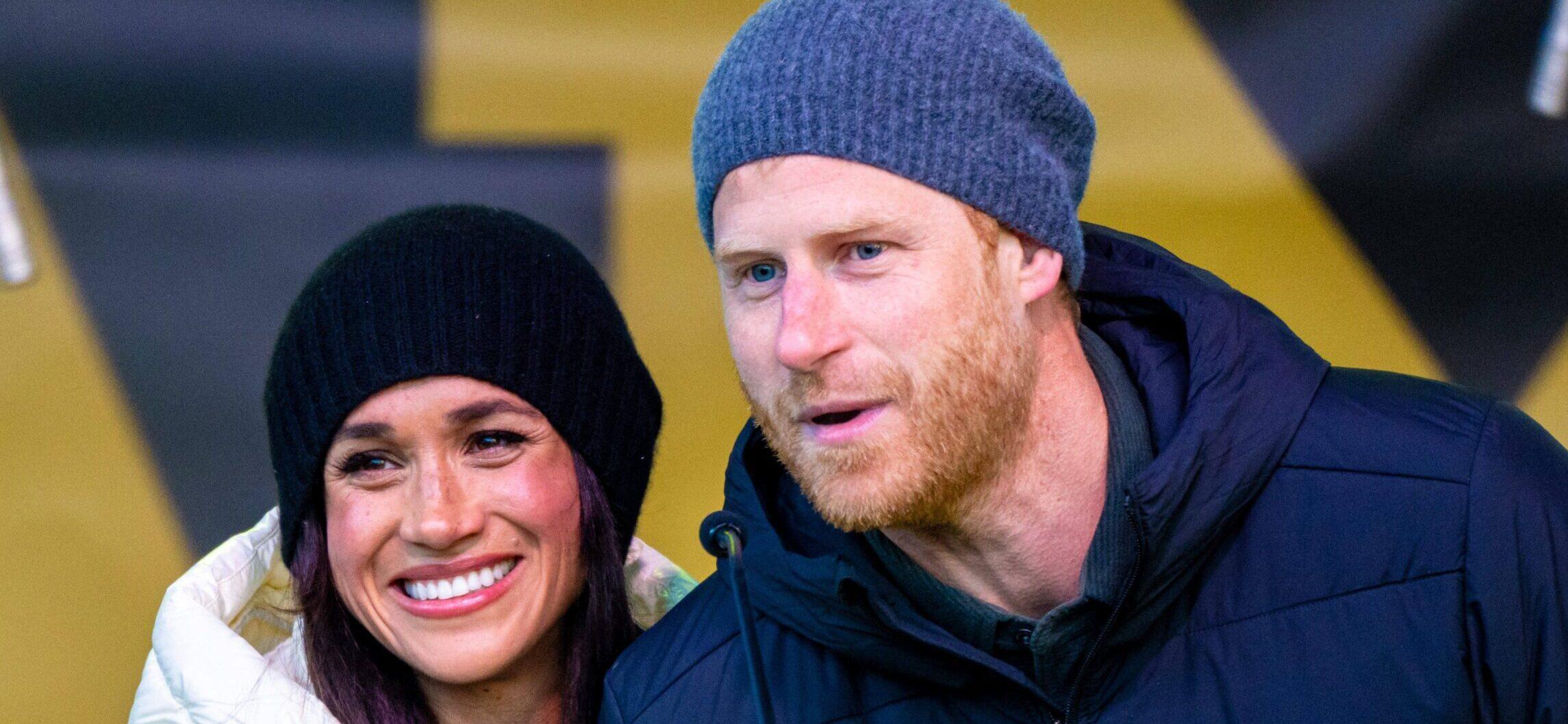 Meghan Markle and Prince Harry at Invictus Games Vancouver Whistler 2025, day 3, Whistler, Canada - 10 Jan 2025