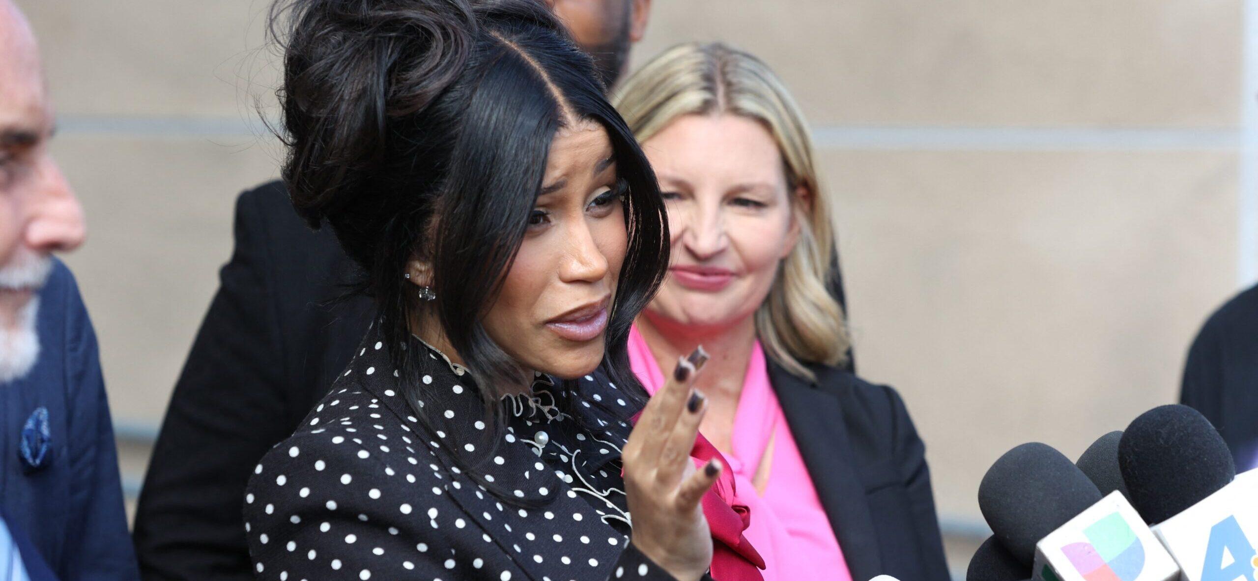 Cardi B speaks out about counter-suing the next time she is dragged into court for allegations that are not true after her win in today's verdict