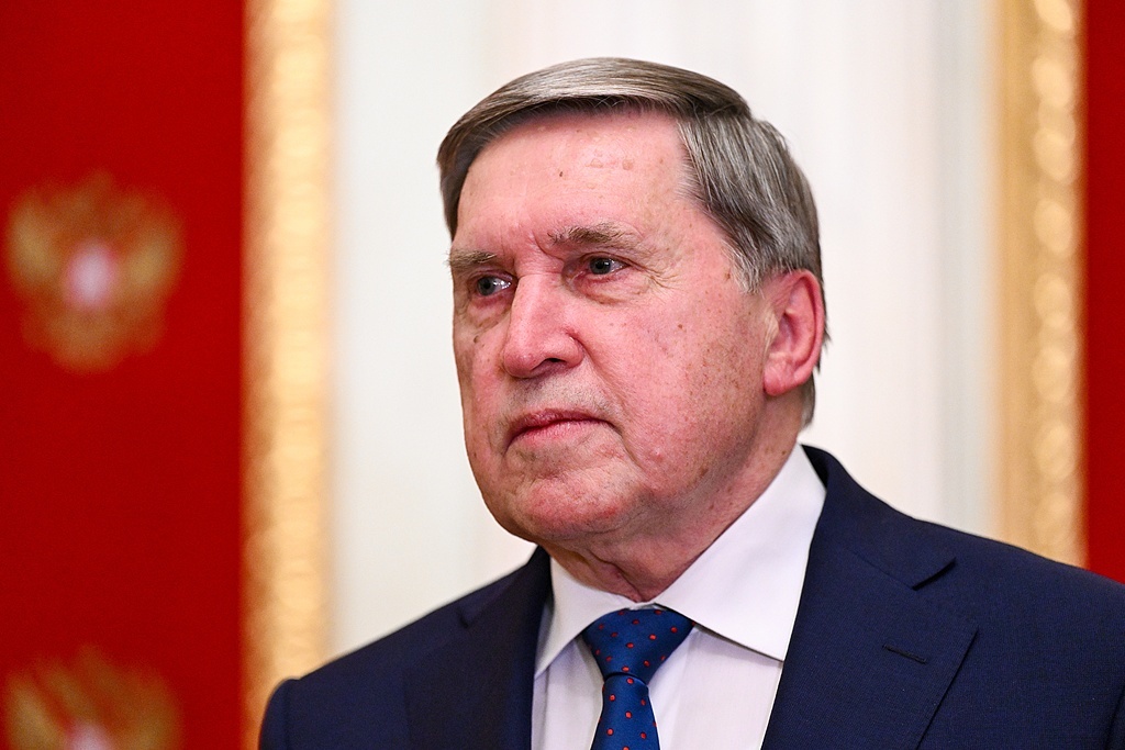 俄罗斯总统助理乌沙科夫 资料图 图源：视觉中国