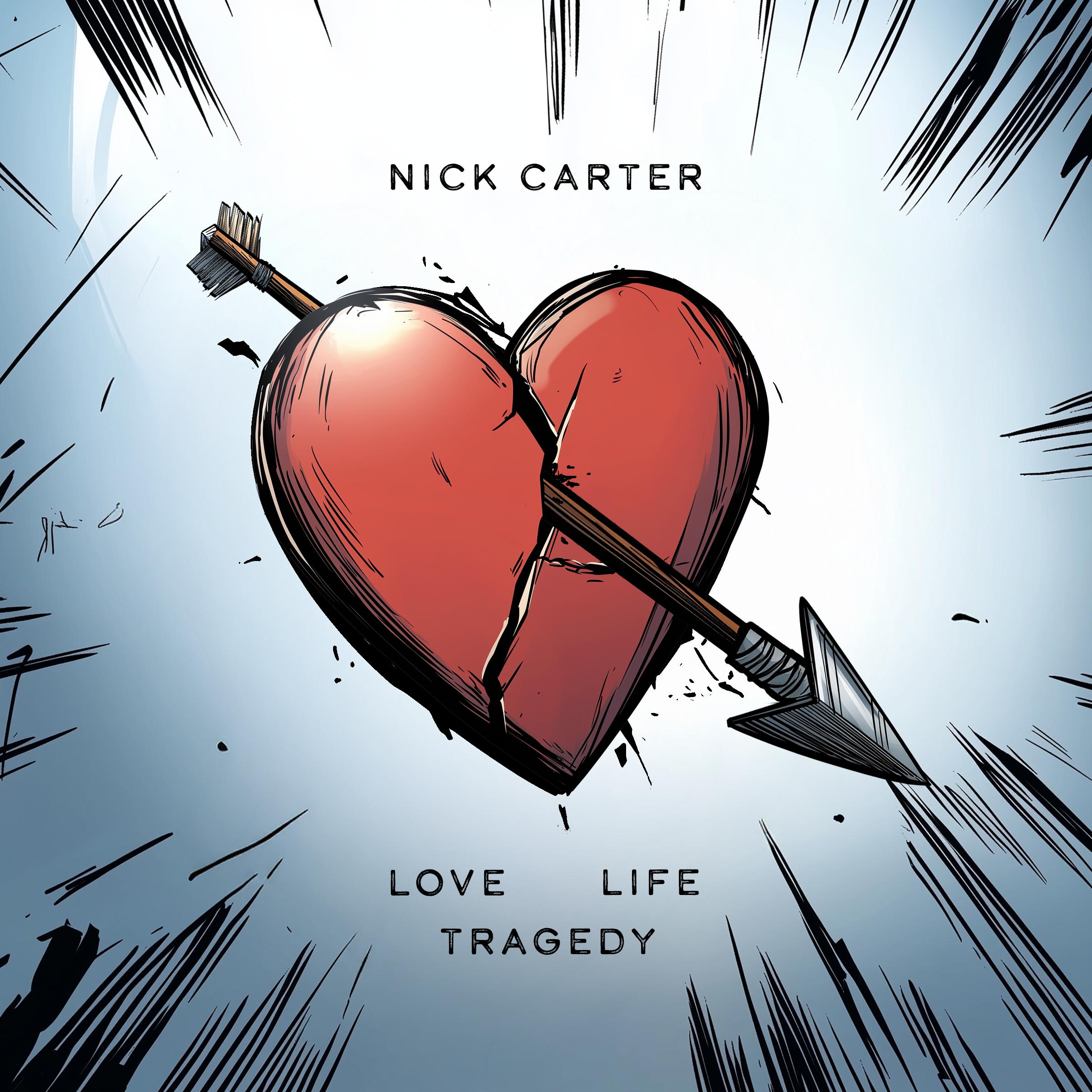 The cover art for Nick Carter's fourth solo album.