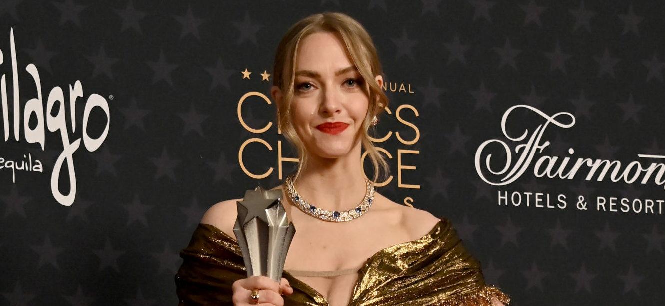 Amanda Seyfried at Critics Choice Awards 2023 - Pressroom