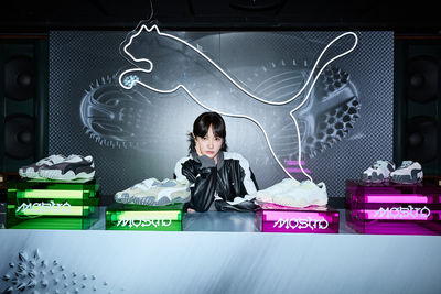 王淨搶穿「PUMA大勢怪獸鞋」直呼像自己個性！甜美外表藏刺超搶眼