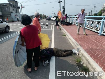 毒蟲闖紅燈猛撞機車！41歲無辜騎士頭爆血命危　逃逸畫面曝