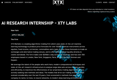 超狂！這公司招募紐約AI研究實習生　月薪飆破百萬