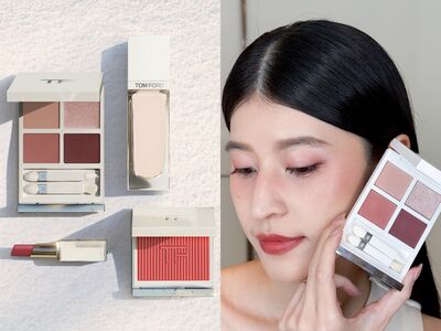 試開箱／「眼影天花板」冬日綻放的香草玫瑰必收！獨特霜轉粉頰彩是妝感精緻秘訣