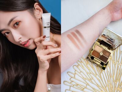 仙爆「玫瑰木眼影」絕對要收！神級粉轉霜質地、一抹顯色又超服貼