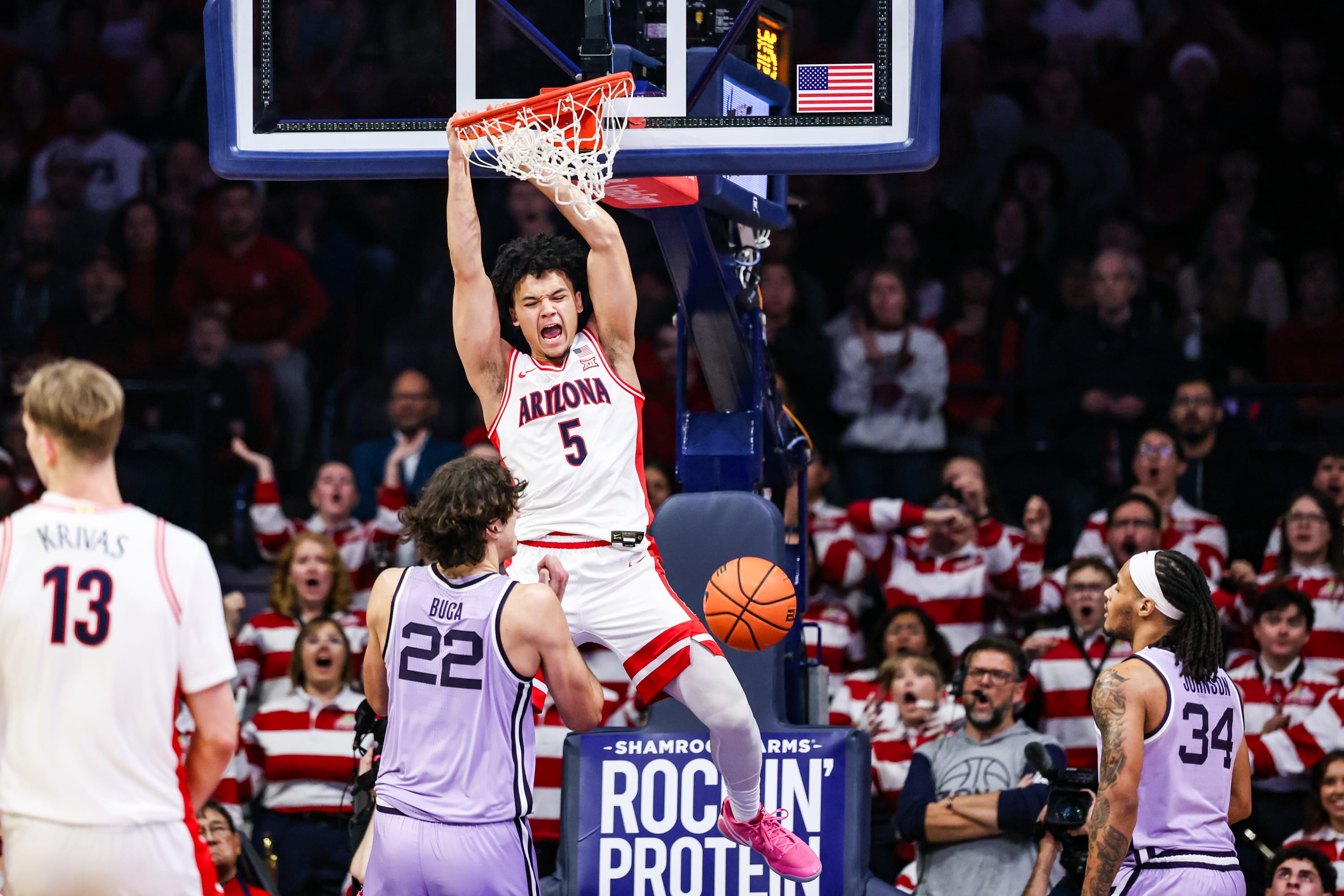 Arizona&rsquo;s Latest Win Over K-State Shows ELITE Level Of 2025-26 Roster