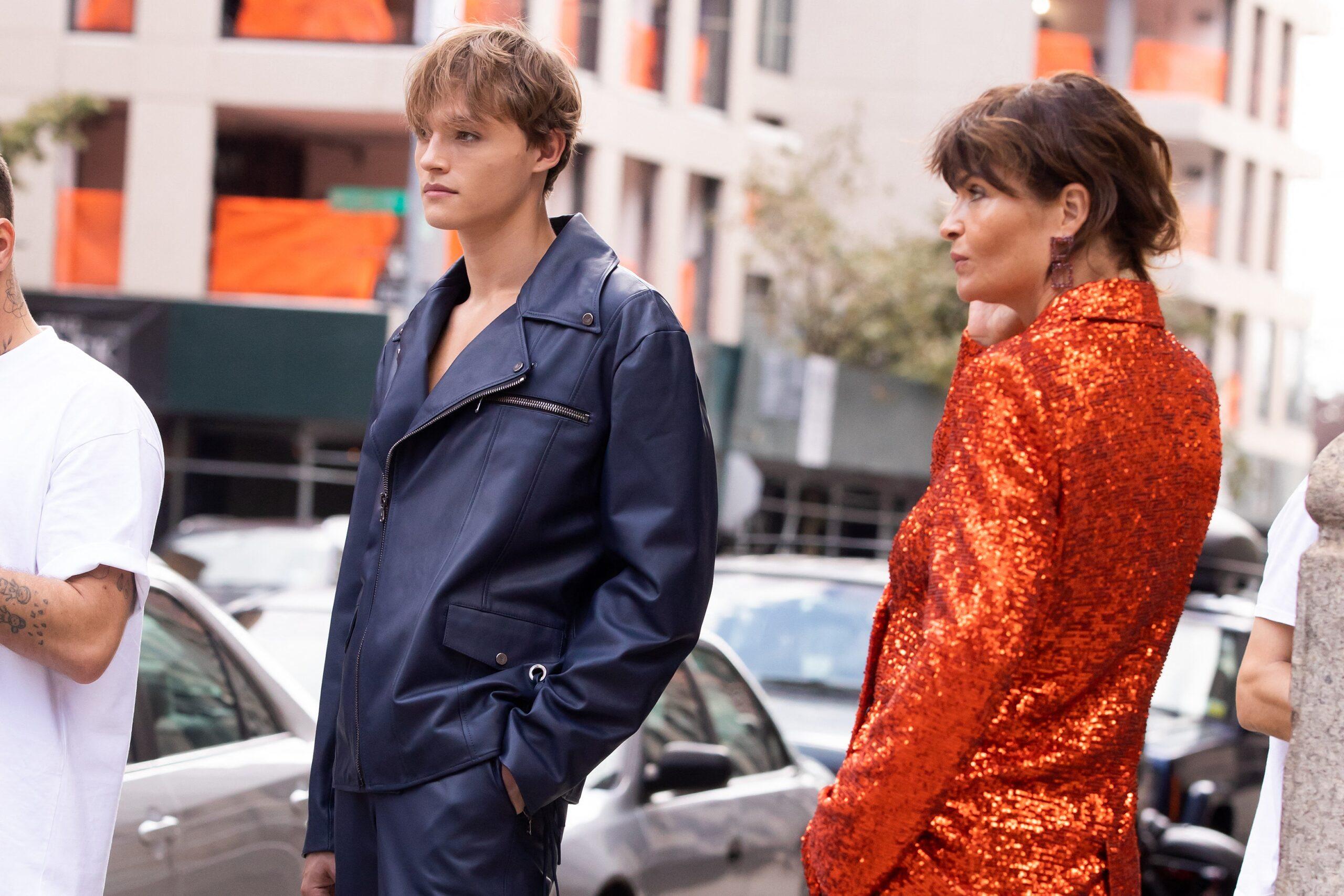 Helena Christensen and Mingus Reedus Photo Shoot in Tribeca