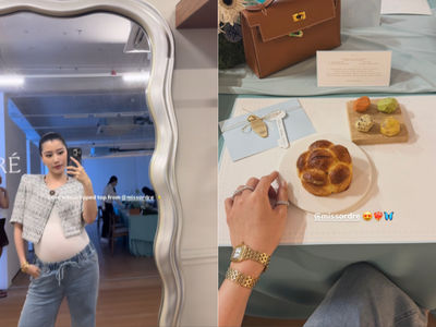 大馬最美千金懷三胎照樣美　敷面膜洩愛馬仕牆