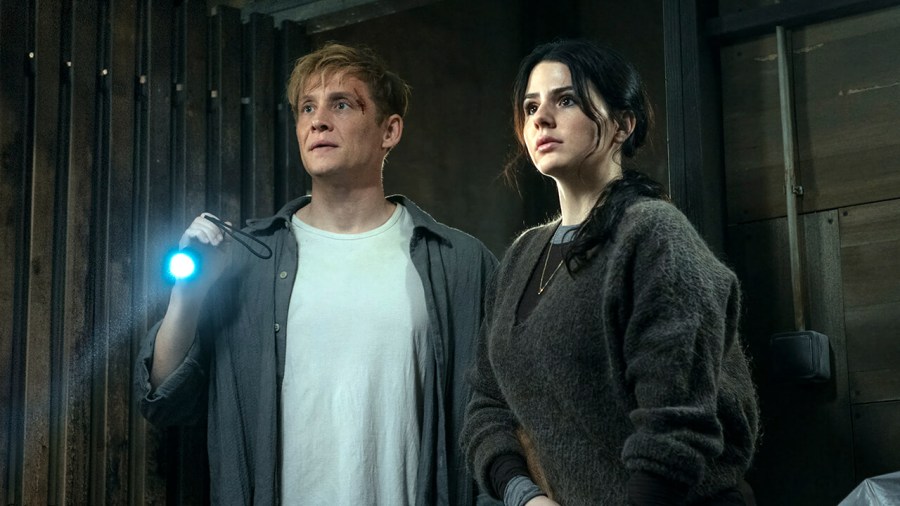 Matthias Schweigh&ouml;fer and Ruby O. Fee in Brick