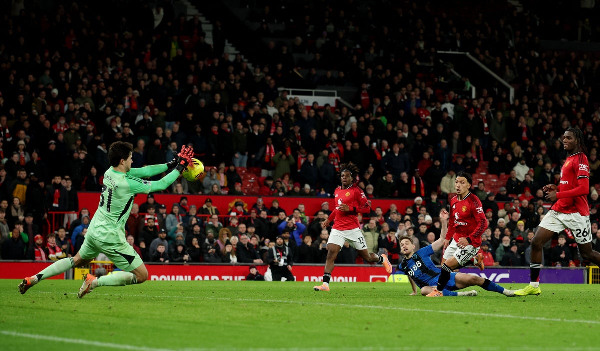 Two saves from Lammens prevented Bournemouth winning a classic match (Reuters)