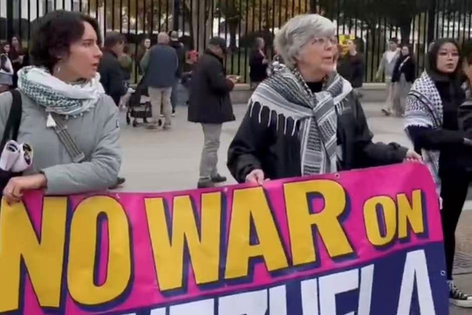 △抗议现场画面