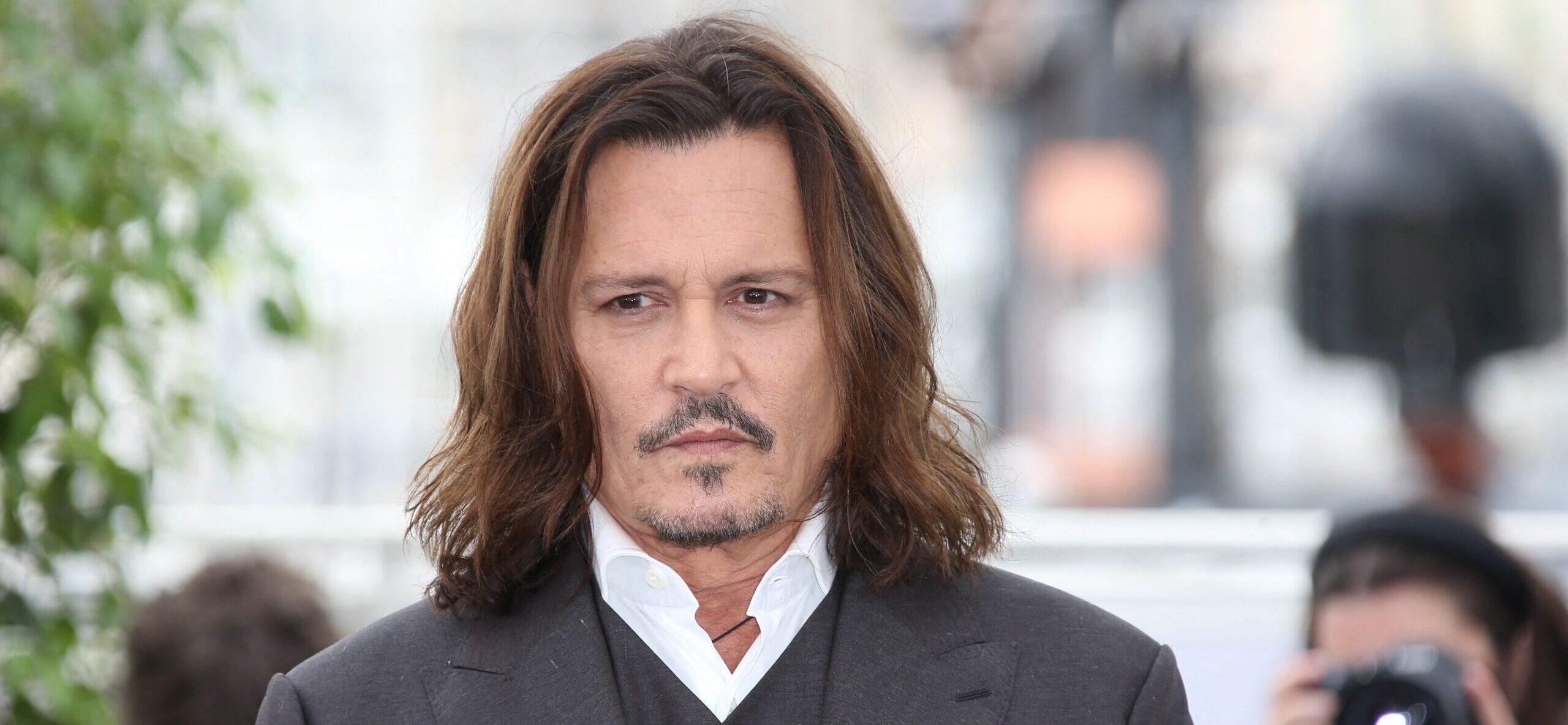 Johnny Depp at the Jeanne du Barry