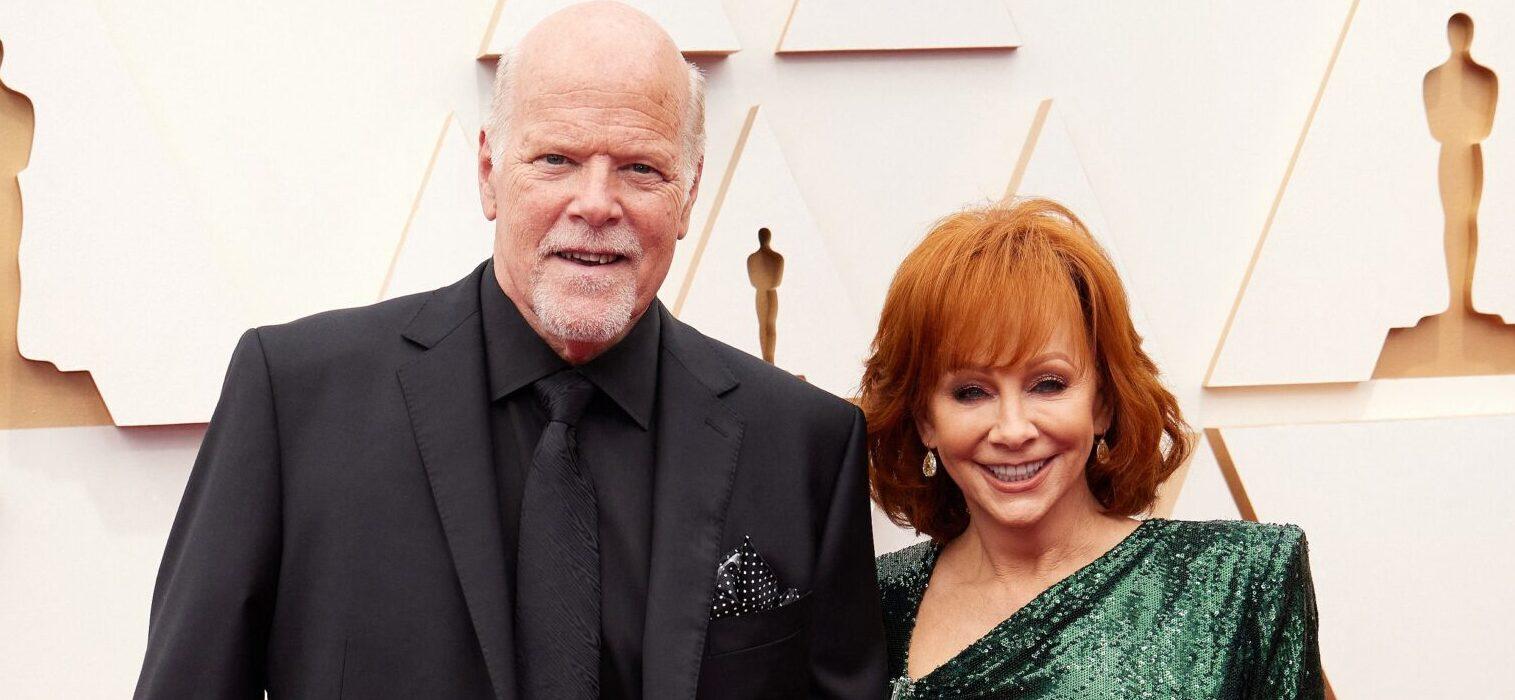 Rex Linn and Reba McEntire at the 94th Academy Awards