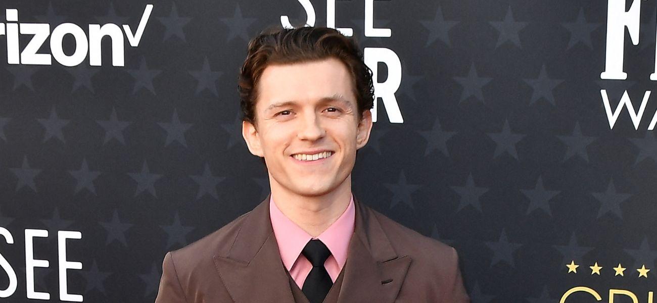 Tom Holland on the red carpet