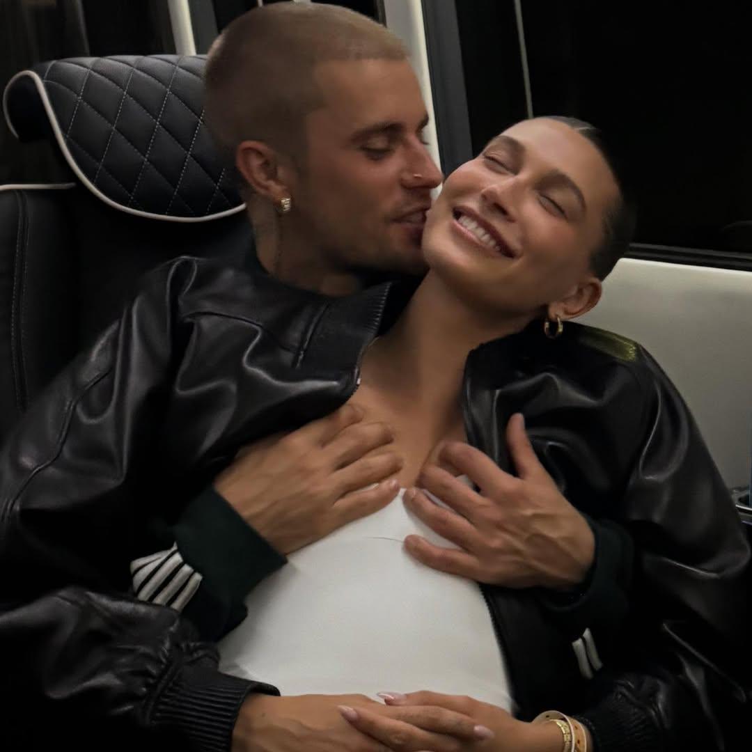 Justin and Hailey Bieber's steamy photo