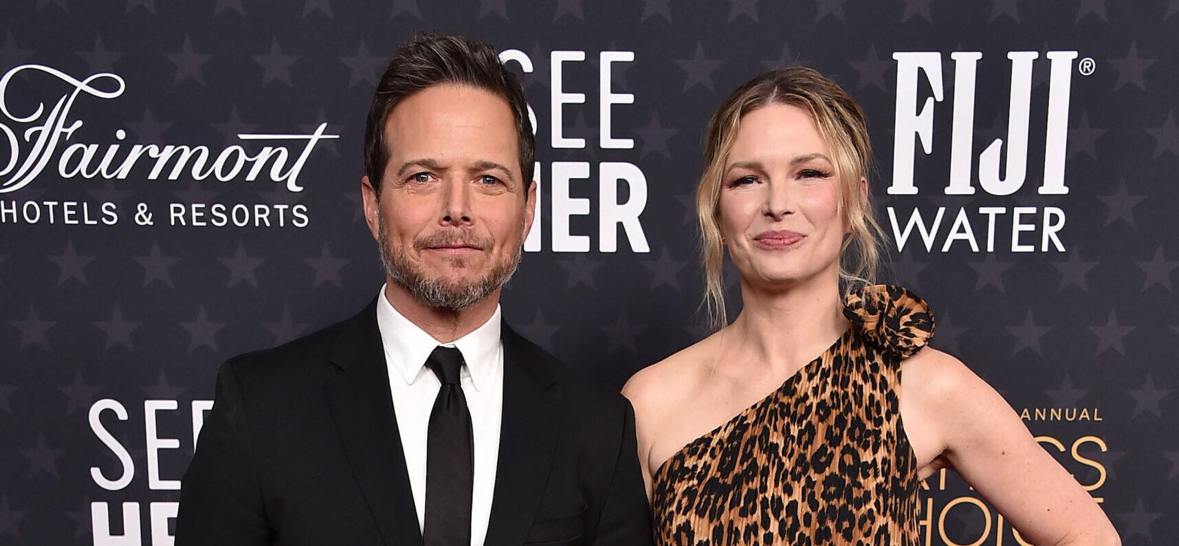 Scott Wolf and Kelley Wolf at Critics Choice Awards 2023