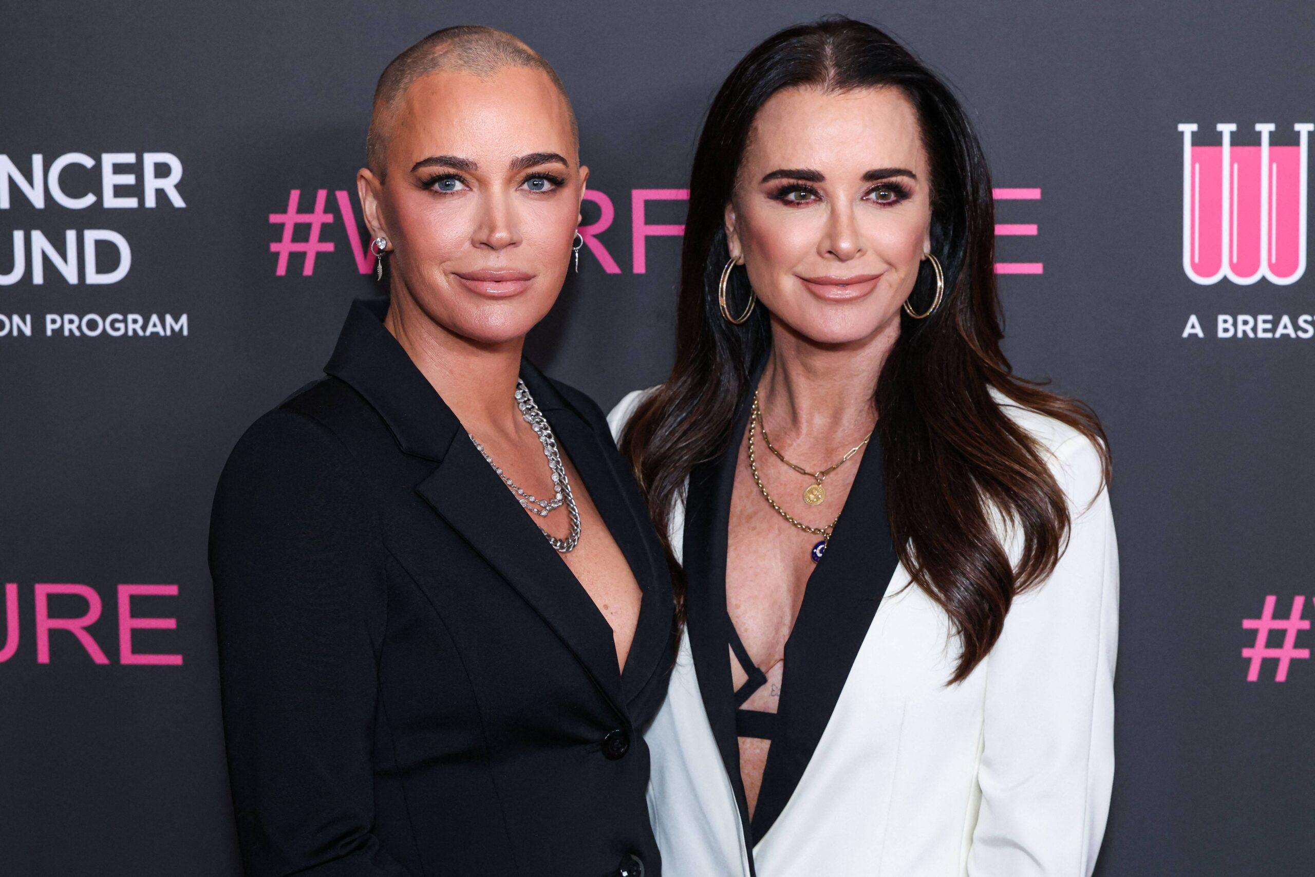 Teddi Mellencamp and Kyle Richards at the Women's Cancer Research Fund's An Unforgettable Evening Benefit Gala 2025