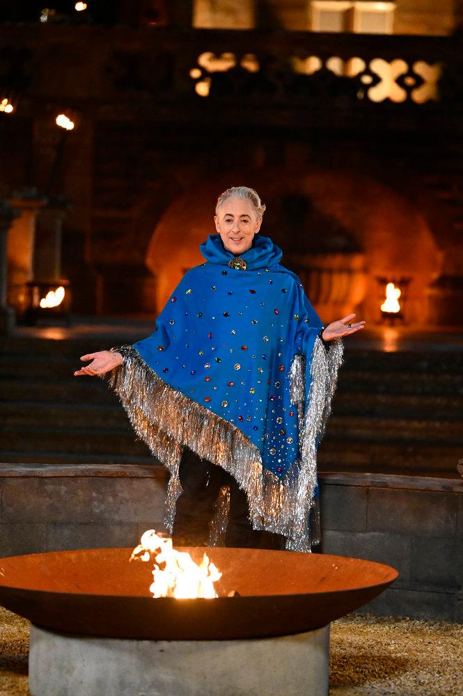 Alan Cumming on "The Traitors."