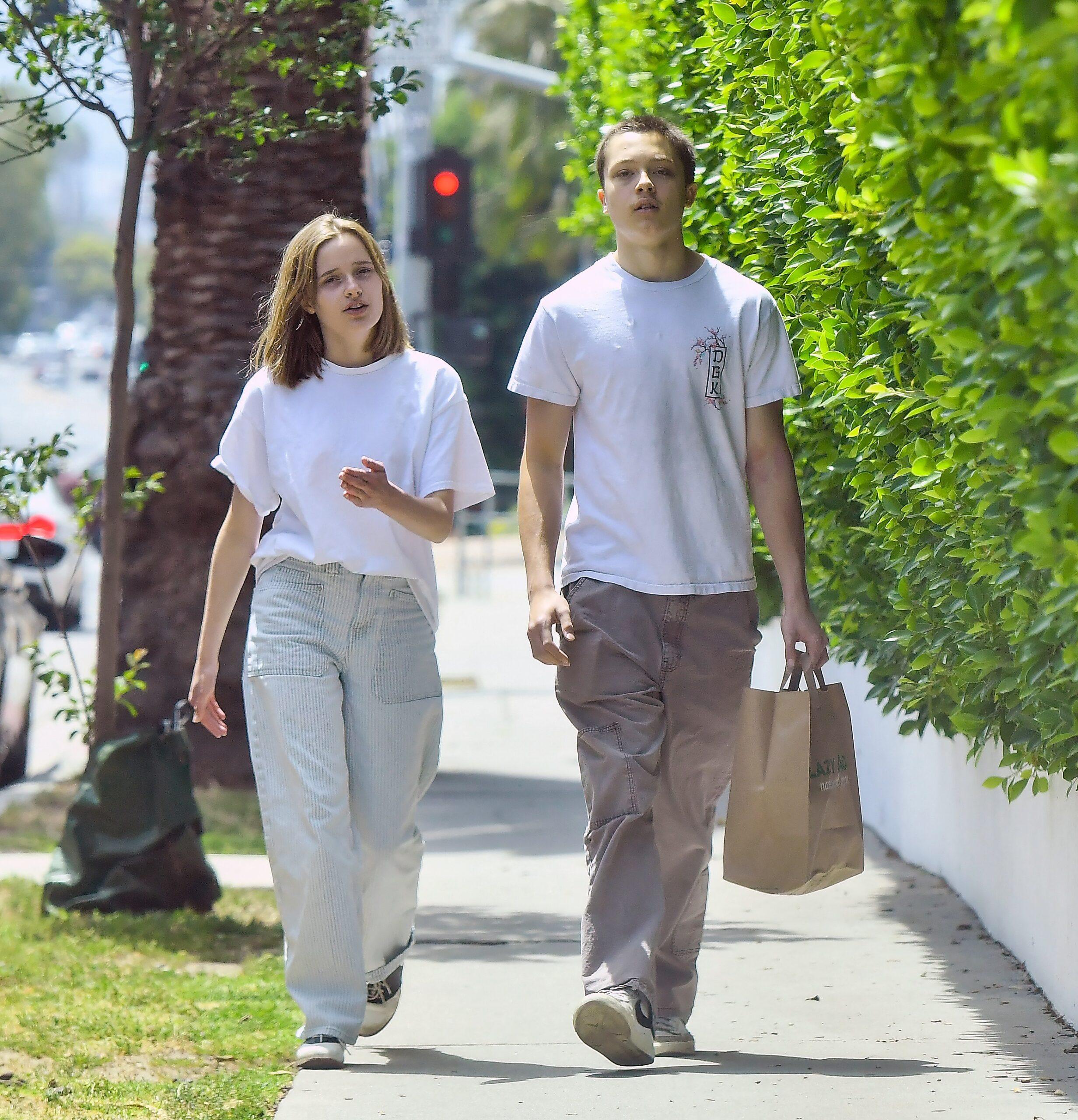 Knox and Vivienne Jolie-Pitt