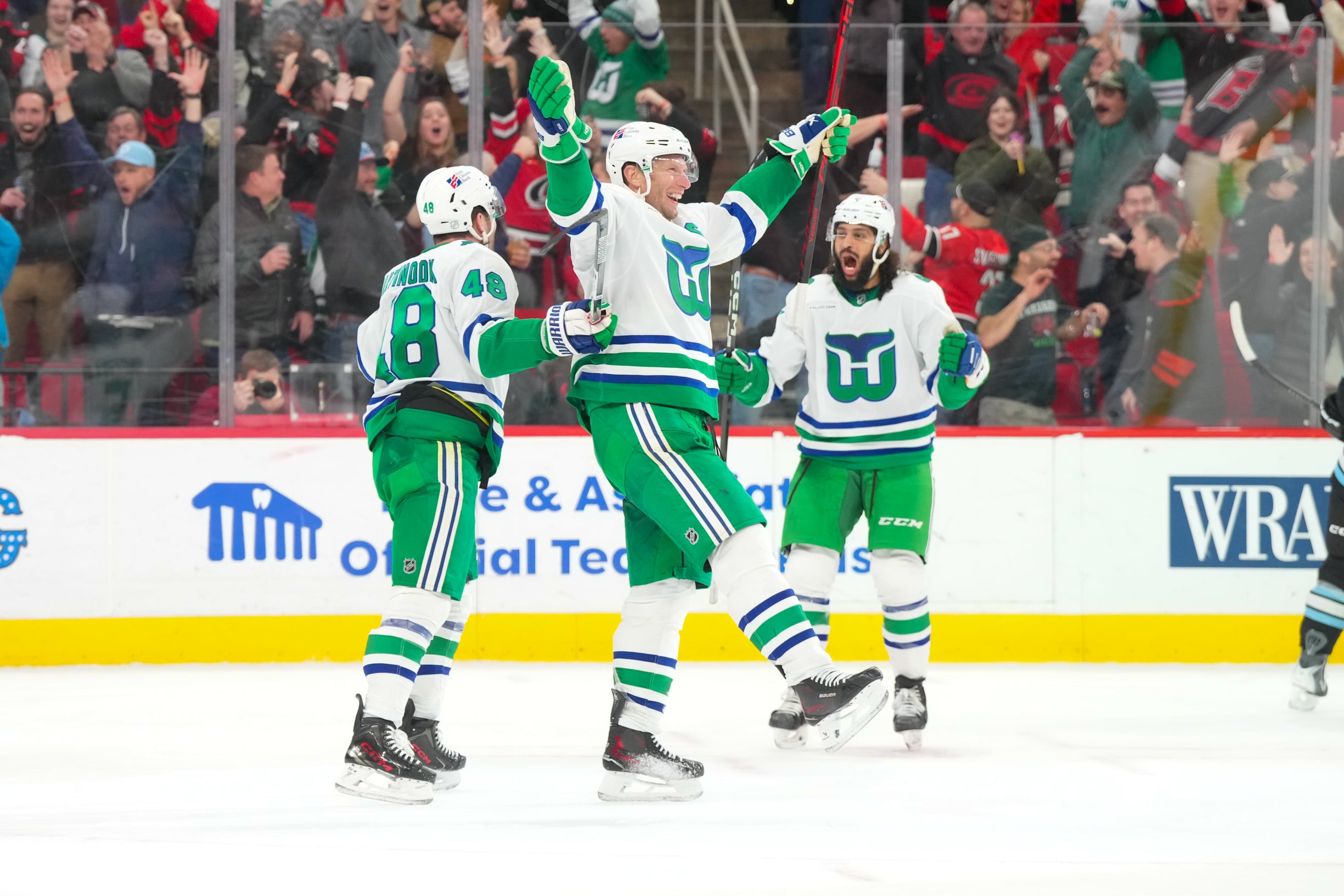 Play &lsquo;Brass Bonanza&rsquo;, Baby! Hurricanes Defeat Mammoth in Historic Win