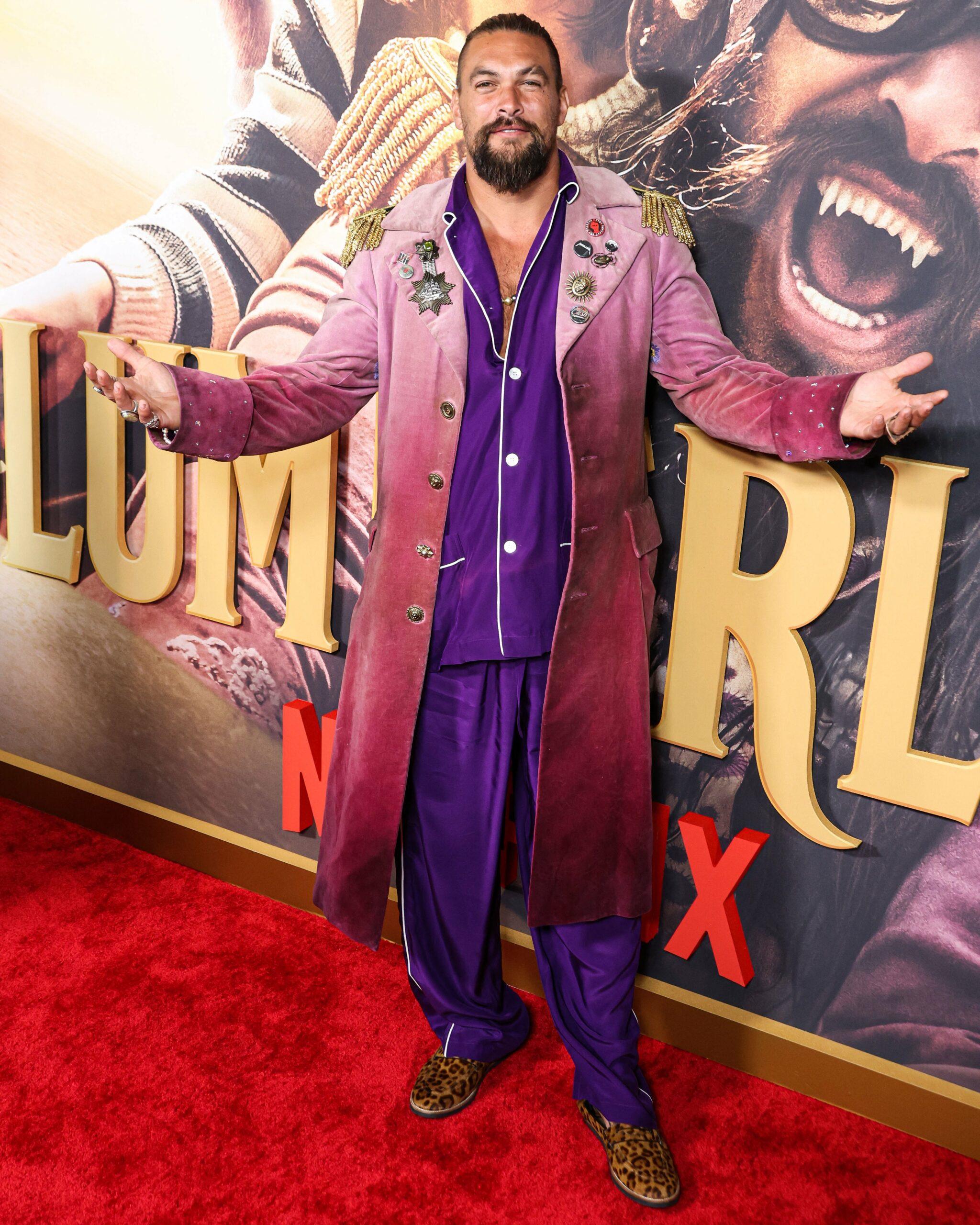Jason Momoa at the Los Angeles Premiere Of Netflix's 'Slumberland'