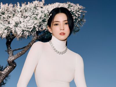 亮珠寶／韓韶禧當節慶派對女王　極簡高領衣配設計感鑽鍊勝出