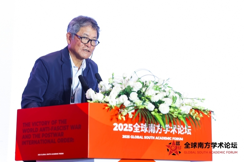 &ldquo;不再有冲绳战役&middot;生命宝贵会&rdquo;事务局长新垣邦雄 全球南方学术论坛