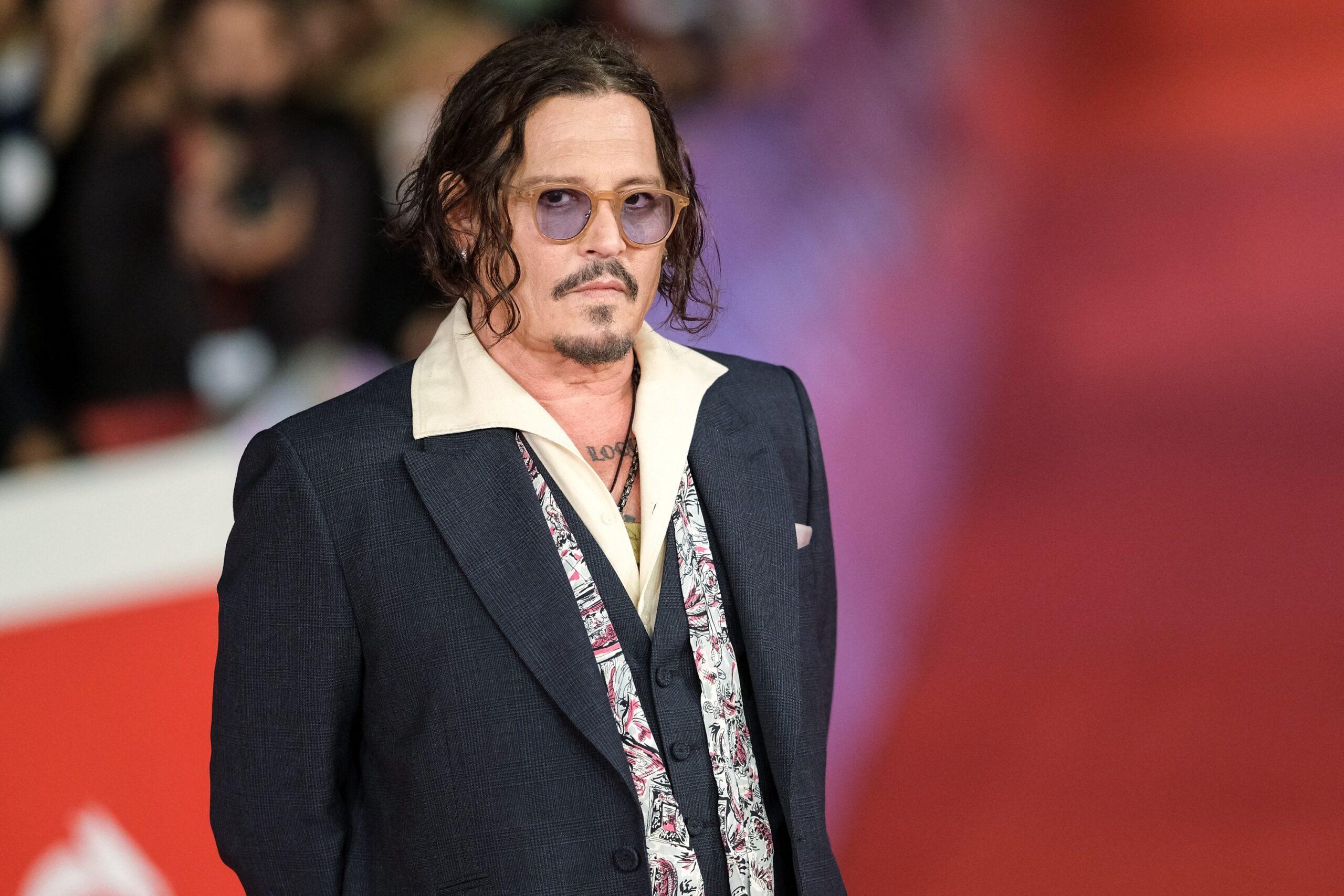 Johnny Depp at Modi, Three Days on the Wing of Madness during the 19th Rome Film Festival in Rome, Italy