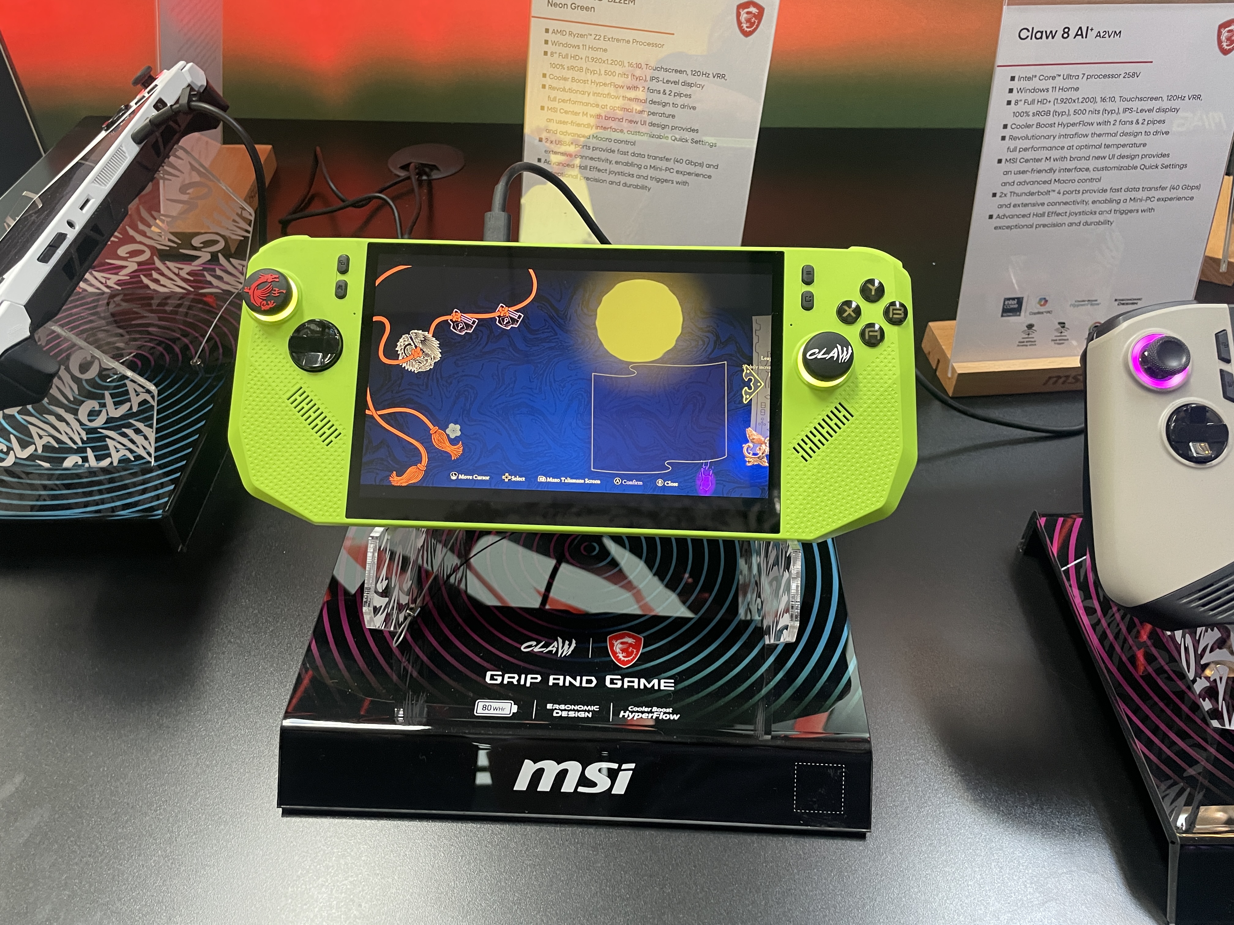 Hands-on with the MSI Claw A8 handheld gaming PC