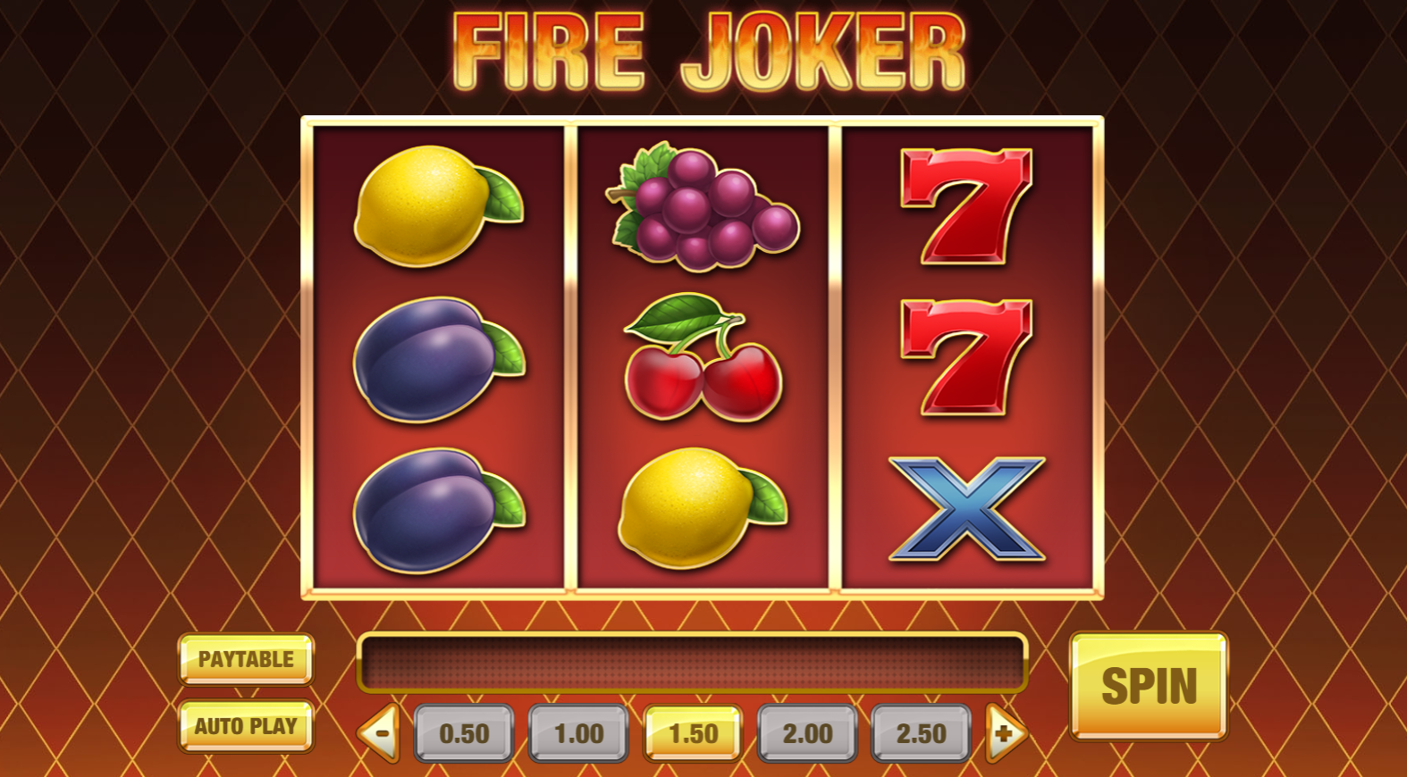 Fire joker slot