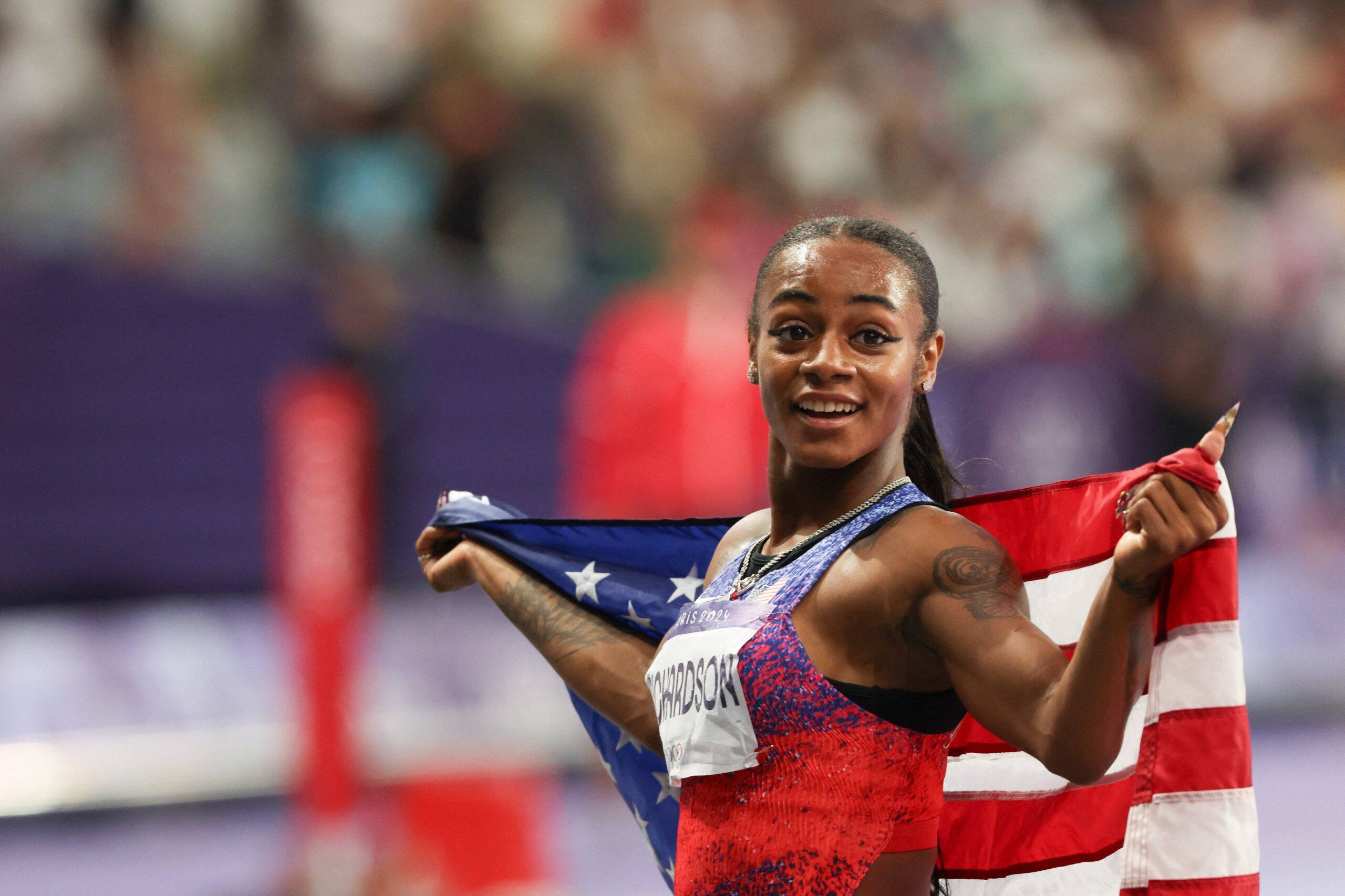 Sha'Carri Richardson. 