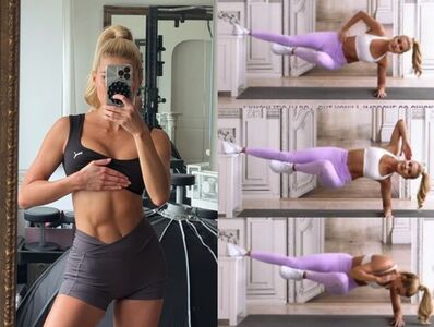帕梅拉「地獄級」哥本哈根平板訓練！8分鐘炸裂腹肌與大腿　網跟練累爆