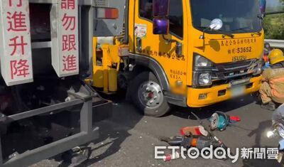 國道追撞防撞車！嘉義某國中棒球隊師生8傷　骨折、昏迷送醫搶救