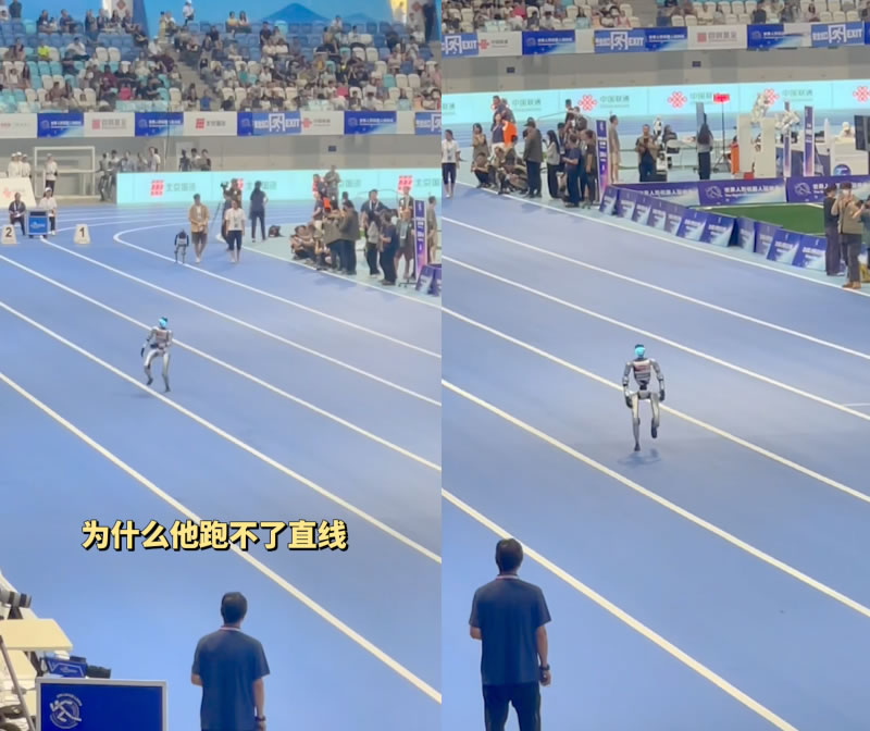 为什么好多机器人都跑歪了