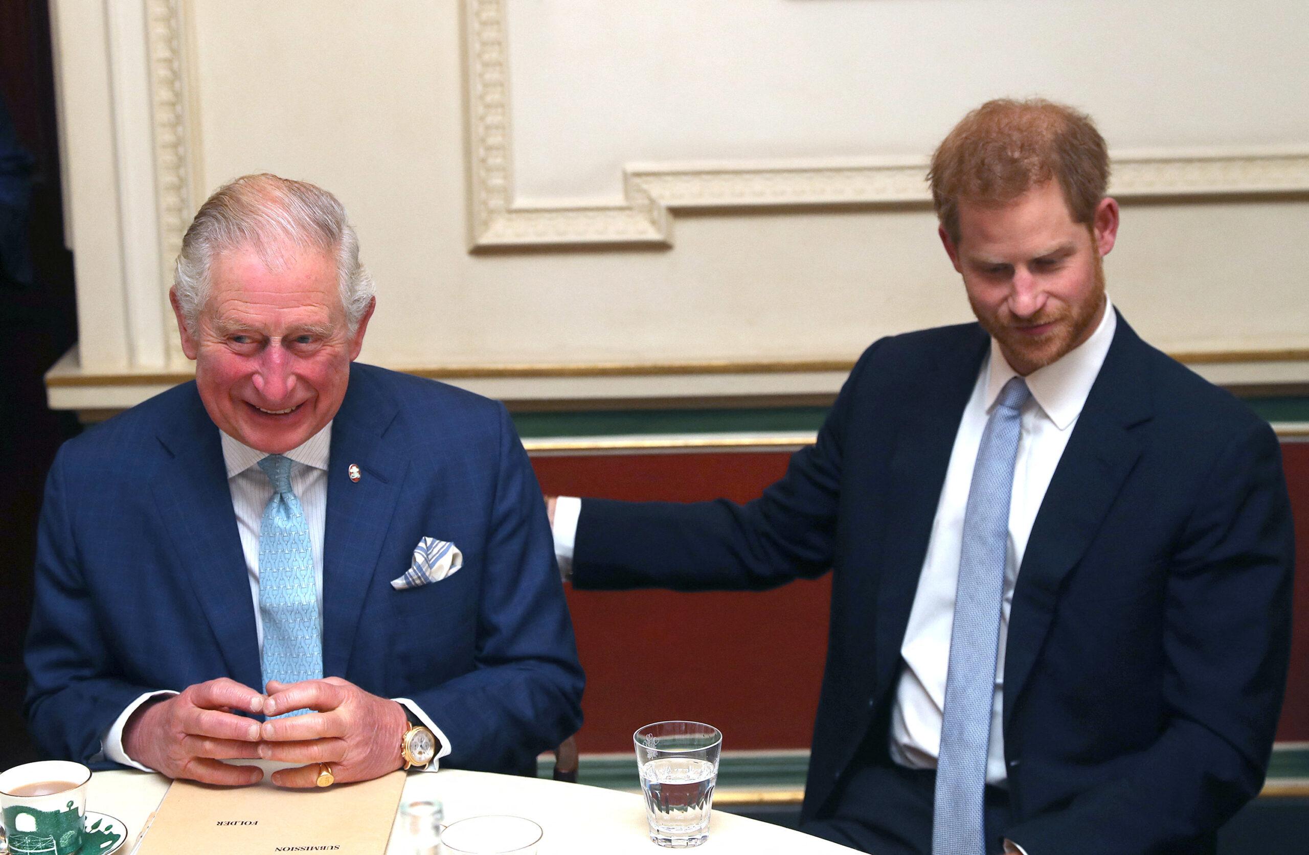 King Charles and Prince Harry attend a Youth Crime Forum